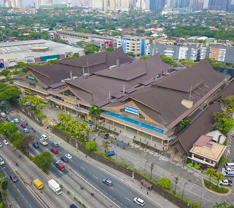 A bird's eye view of Tiendesitas in Ortigas